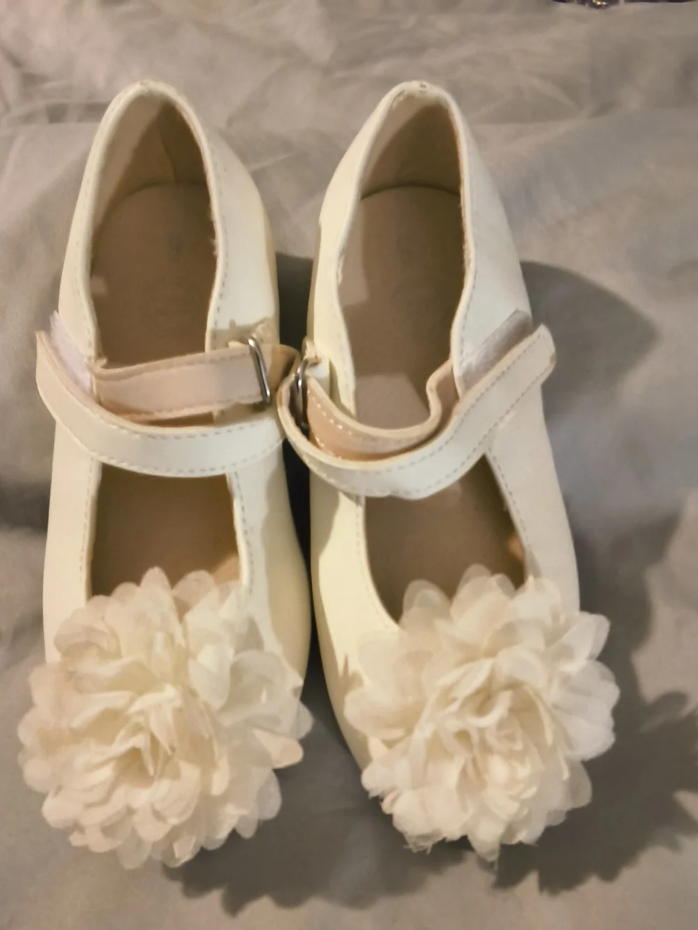 wonder nation Cream Floral Mary Jane Dress Shoes